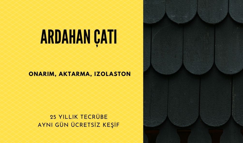 Ardahan Çatı Tamiri